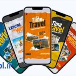 پروژه آماده افتر افکت استوری اینستاگرام گردشگری و توریسم Travel Tourism Story