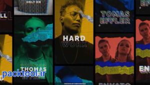 پروژه آماده افتر افکت استوری اینستاگرام گلیچ Instagram Glitch Stories