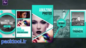 پروژه آماده افتر افکت استوری گرادینت اینستاگرام Instagram Gradient Stories