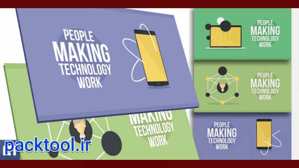 پروژه آماده افتر افکت تبلیغات ویدیویی شبکه ای Networking Advertise Video Ads