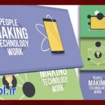 پروژه آماده افتر افکت تبلیغات ویدیویی شبکه ای Networking Advertise Video Ads