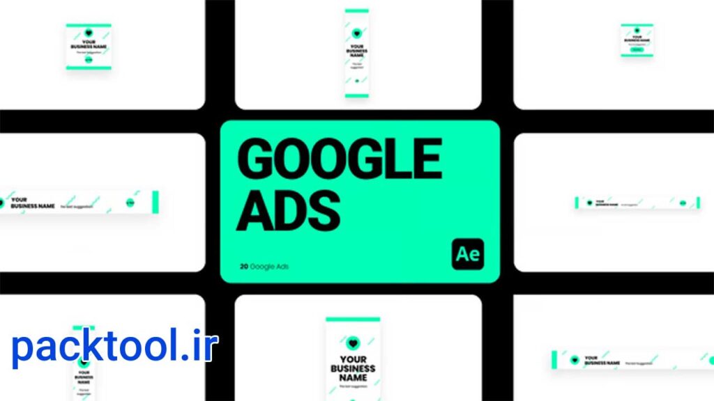 پروژه آماده افتر افکت تیزر تبلیغاتی گوگل Google Ads 01