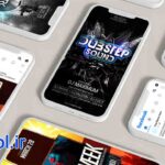 پروژه آماده افترافکت تیزر تبلیغاتی کنسرت موسیقی Music Event Banner Ad