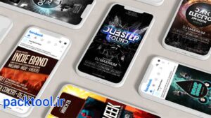 پروژه آماده افترافکت تیزر تبلیغاتی کنسرت موسیقی Music Event Banner Ad