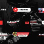 پروژه آماده داوینچی ریزالو زیرنویس دکمه سابسکرایب Subscribe Lower Thirds