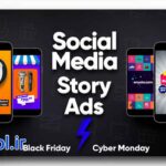 پروژه افتر افکت استوری تیزر تبلیغاتی شبکه های اجتماعی Social Media Story Ads