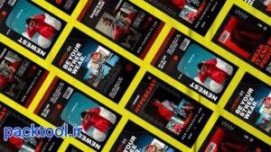 پروژه افتر افکت استوری لباس های خیابانی اینستاگرام Recto Streetwear Stories