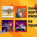 پروژه افتر افکت تبلیغ بازی و نرم افزار در اینستاگرام Game & Software Promo Ad