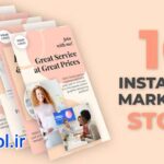 پروژه افتر افکت پک استوری مارکتینگ اینستاگرام Marketing Story Pack