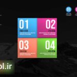 پروژه داوینچی ریزالو اینفوگرافیک Infographic Lists Toolkit