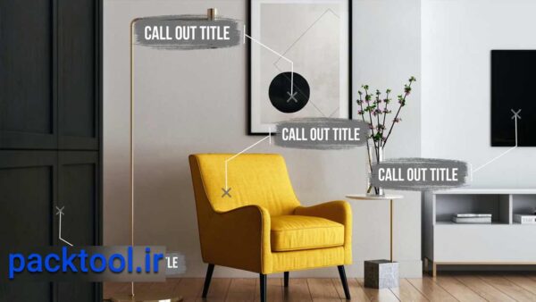 پروژه داوینچی ریزالو تایتل نوشته راهنما Call Out Titles