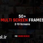 +50 پروژه داوینچی ریزالو فریم های چند صفحه ای Multi Screen Frames Pack