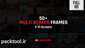 +50 پروژه داوینچی ریزالو فریم های چند صفحه ای Multi Screen Frames Pack