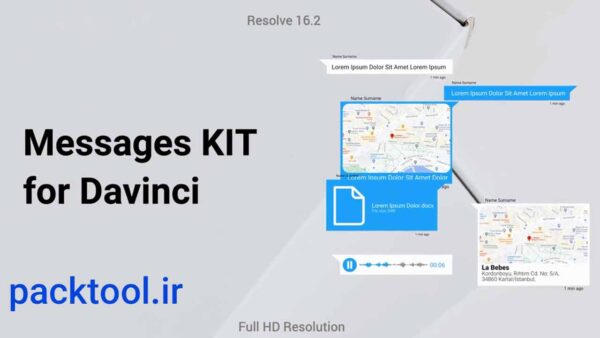 تکست مسیج و پیام های متنی داوینچی ریزالو Text Messages KIT