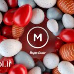 دانلود پروژه آماده پریمیر اوپنر لوگو موشن تخم مرغ رنگی Happy Easter Eggs Spring Logo Opener