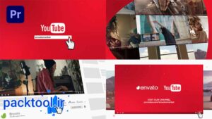 دانلود پروژه آماده پریمیر تیزر تبلیغاتی کانال یوتیوب YouTube Promo