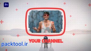 دانلود پروژه آماده پریمیر معرفی موزاییکی کانال یوتیوب Mosaic YouTube Intro