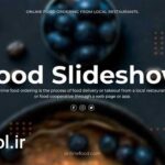 دانلود پروژه آماده پریمیر پرو اسلایدشو غذا Food Slideshow