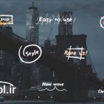 دانلود پروژه داوینچی ریزالو تایتل دست نویس Scribble Hand Drawn Titles