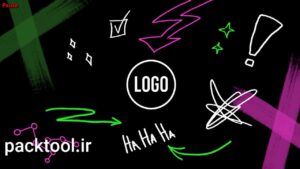 دانلود پروژه عناوین و متن داوینچی ریزالو Scribbled Text Overlays