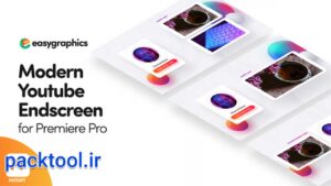 دانلود پروژه پریمیر سکانس مدرن پایانی یوتیوب Modern Youtube Endscreens