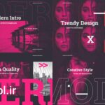 دانلود پروژه پریمیر معرفی مدرن یوتیوب Modern YouTube Intro