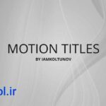پروژه داوینچی ریزالو موشن عناوین Motion Titles Pack