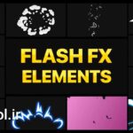 پروژه داوینچی ریزالو پک افکت کارتونی Flash FX Elements Pack 02