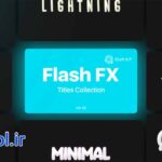 دانلود پروژه آماده پریمیر عناوین و فلش های متحرک Flash Motion Titles
