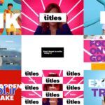 دانلود پروژه تایتل موشن پریمیر برای فیلم Modern Titles Motion Graphic