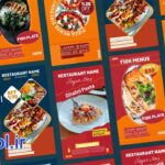 دانلود پروژه پریمیر استوری تخفیف های غذای اینستاگرام Discount Meal Stories