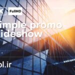 دانلود پروژه پریمیر اسلایدشو تبلیغاتی مینیمال Minimal Promo Slideshow
