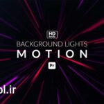 دانلود پروژه پریمیر بک گراند موشن گرافیک جذاب Background Lights Motion