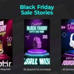 دانلود پروژه پریمیر پرو استوری حراج بلک فرایدی Black Friday Sale Stories