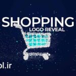 دانلود پروژه پریمیر پرو لوگو موشن فروشگاه آنلاین Online Shoppin Logo Reveal