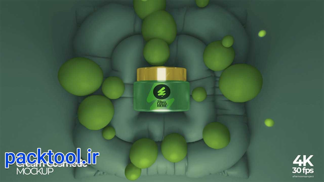 پروژه موشن گرافیک پریمیر موکاپ کرم آرایشی Cream Cosmetic Mockup پروژه موشن گرافیک پریمیر موکاپ کرم آرایشی Cream Cosmetic Mockup