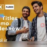 پروژه پریمیر اسلایدشو تبلیغاتی عناوین بزرگ Big Titles Promo Slideshow