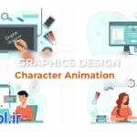 پروژه پریمیر موشن گرافیک خدمات طراحی Graphic Designer Animation
