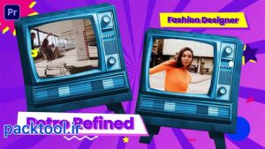 دانلود پروژه آماده پریمیر تیزر تبلیغاتی تلویزیون با سبک قدیمی Retro TV Promo