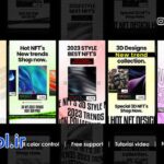 دانلود پروژه آماده پریمیر ریلز تبلیغ توکن در اینستاگرام Token Instagram Reels