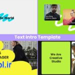 دانلود پروژه آماده پریمیر پرو اینترو متن فلت Flat Text Intro