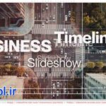 دانلود پروژه آماده پریمیر پرو تایم لاین شرکت تجاری Business Timeline