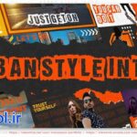 دانلود پروژه آماده پریمیر پرو معرفی و تبلیغ استایل شهری Urban Style Intro