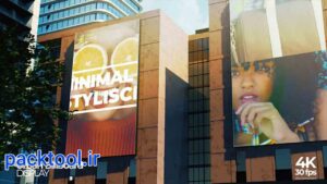 دانلود پروژه آماده پریمیر پرو موکاپ بیلبورد شهری Urban Billboard Mockup