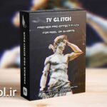 دانلود پروژه آماده پریمیر پرو ترنزیشن نویز و پارازیت TV Glitch Transitions