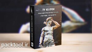 دانلود پروژه آماده پریمیر پرو ترنزیشن نویز و پارازیت TV Glitch Transitions