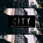 دانلود پروژه آماده پریمیر پرو نمایش تیتراژ در شهر City Intro