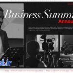 دانلود پروژه پریمیر اطلاعیه همایش شرکت ها Business Summit Announcement