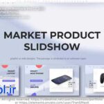 پروژه پریمیر اسلایدشو محصول بازار تلویزیون TV Market Product Slideshow