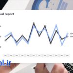 پروژه پریمیر اینفوگرافیک متحرک نمودارهای خطی Line Graph Chart Infographics